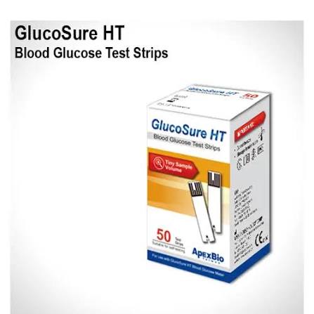 GlucoSure  HT Strips 25pcs a 2 box.